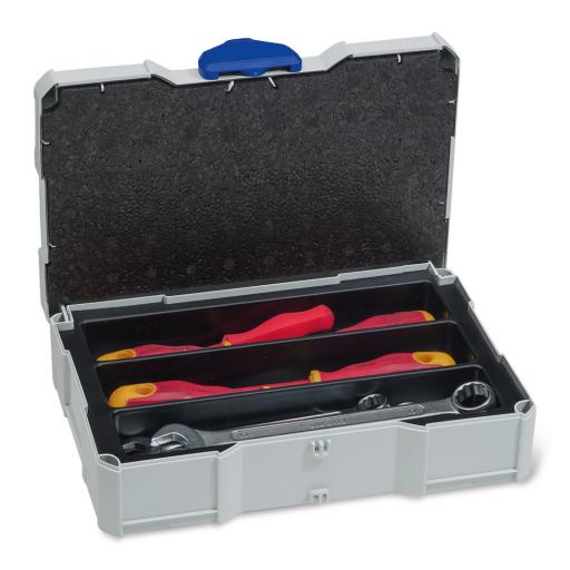 MINI-systainer® I - with 3 compartment insert